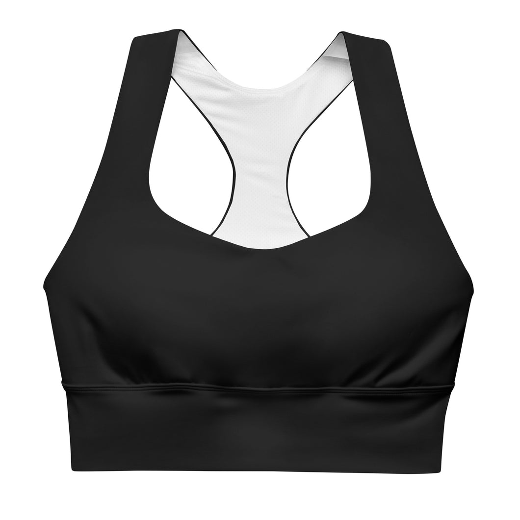 Longline sports bra